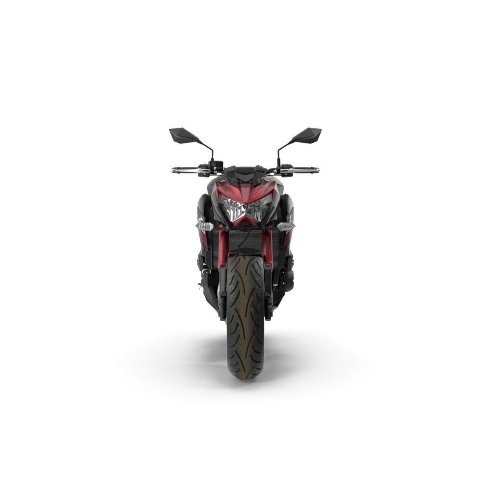 Kawasaki Z800 view 2