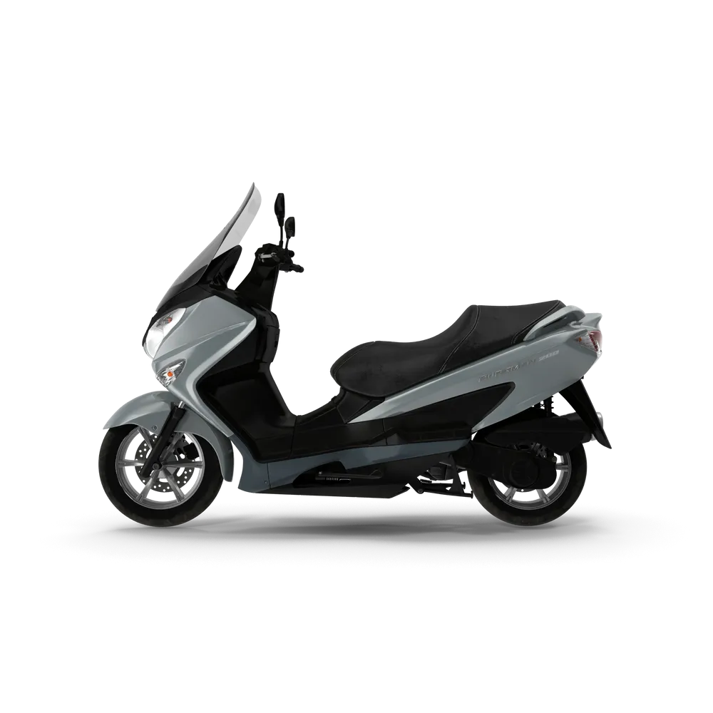 Scooter Motorcycle view 1