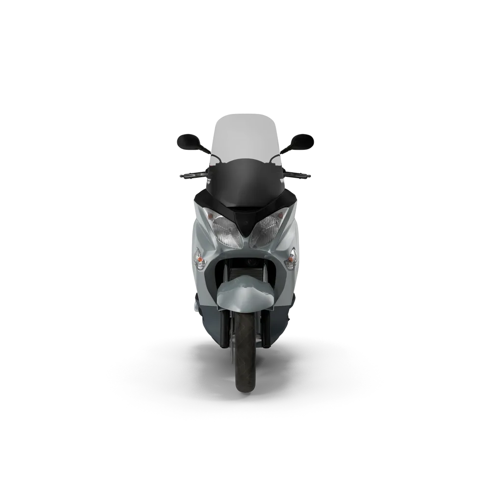 Scooter Motorcycle view 2