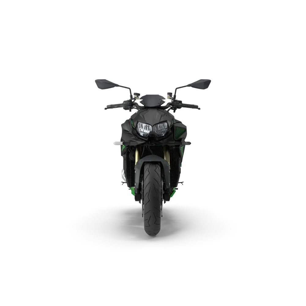 Sportbike Motorcycle view 2