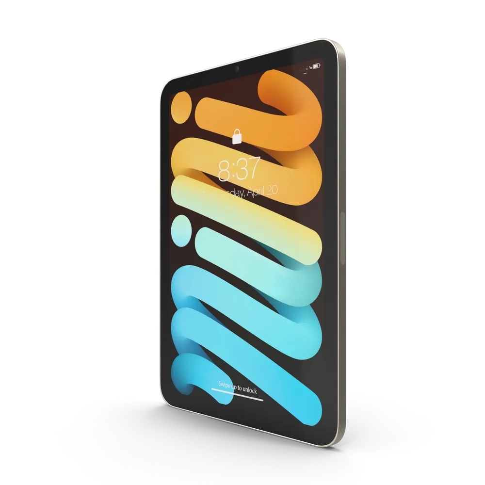 iPad Mini 2021 Starlight view 2