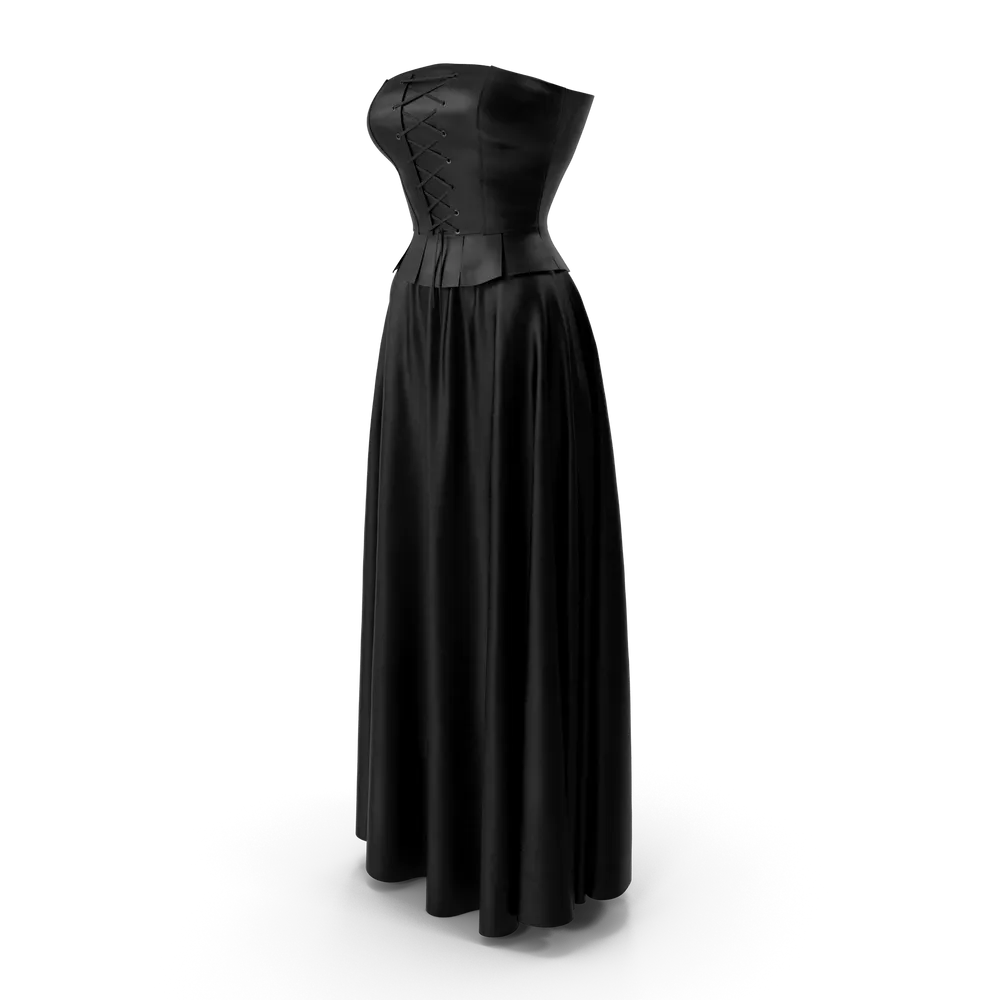 Corset With Black Skirt view 2