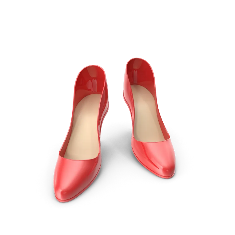 Red Shoes view 1