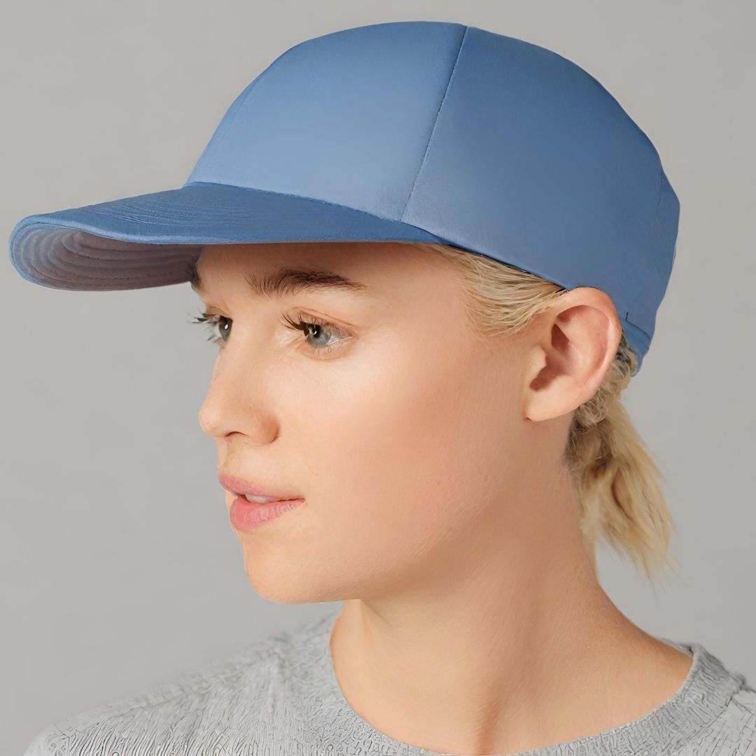 Classic Blue Baseball Cap view 3
