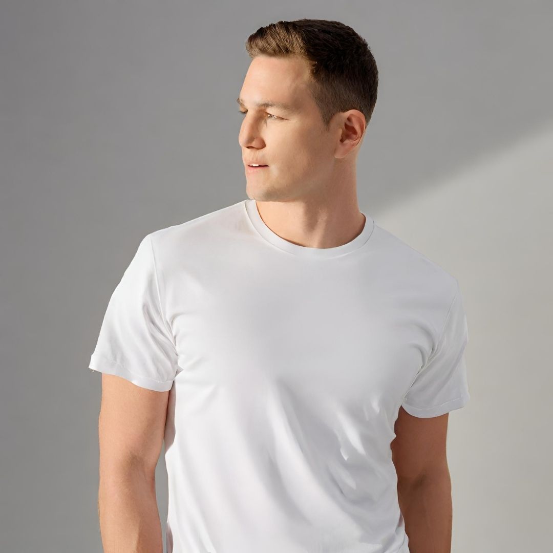 Classic White Tee - Timeless Style and Comfort view 2