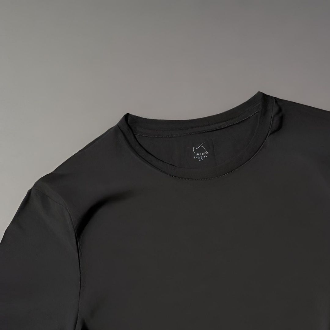 Classic Black T-Shirt view 2