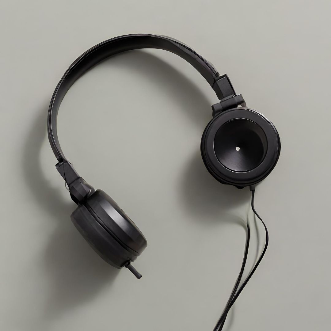 Sleek Comfort-Fit Over-Ear Headphones view 2