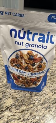 nut granola blueberry cinnamon sweet & crunchy view 1