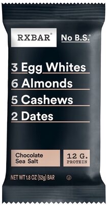 Chocolate Sea Salt RXBAR view 1