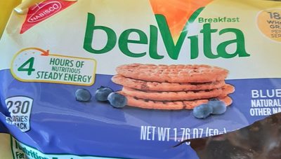 belVita Crunchy Blueberry Breakfast Biscuits view 1