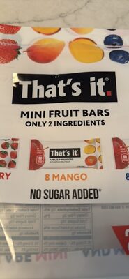 MINI FRUIT BARS view 1