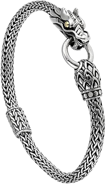 John Hardy Women's Legends Naga Gold & Silver Dragon Station Chain Bracelet view 1