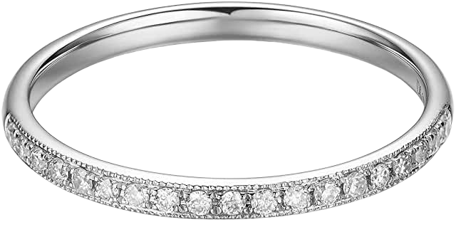 Solid Gold Petite Micropave view 1