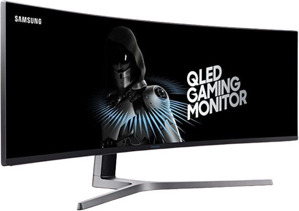 Samsung 49-Inch CHG90 144Hz Curved Gaming Monitor (LC49HG90DMNXZA) – Super Ultrawide Screen QLED view 1