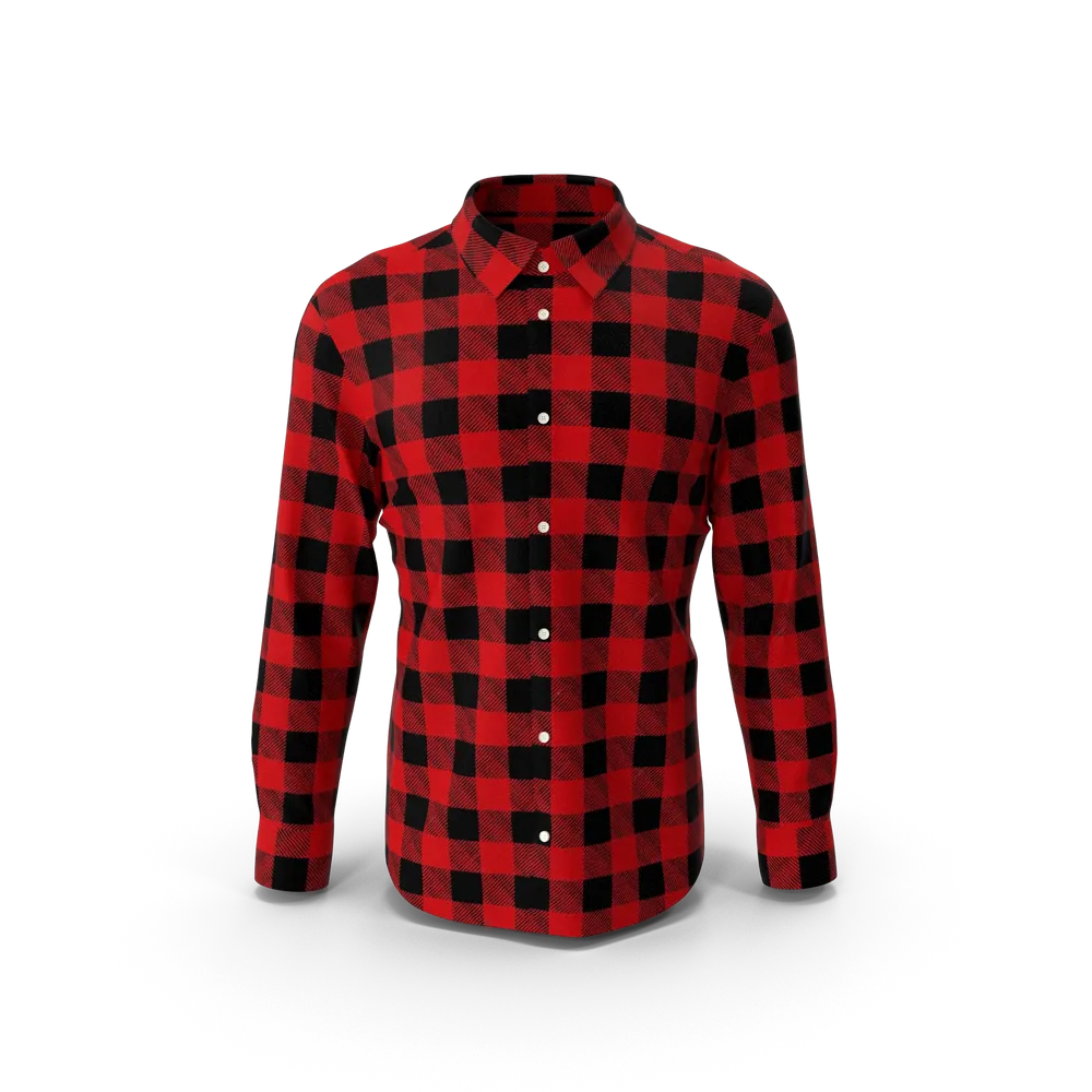 Man Plaid Shirt view 1