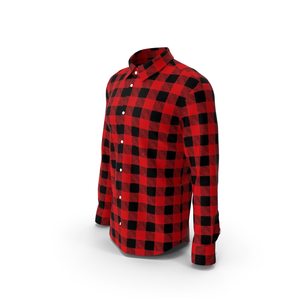 Man Plaid Shirt view 2