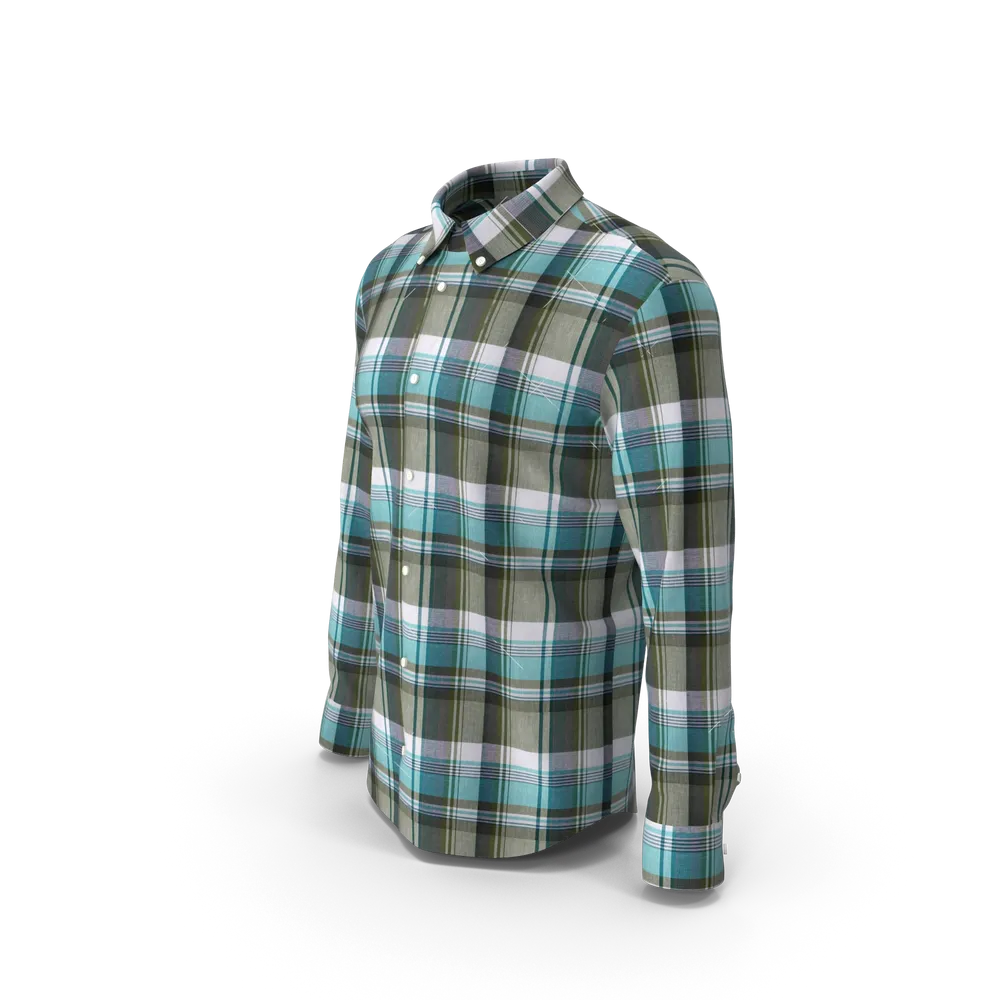 Men Check Shirt view 2