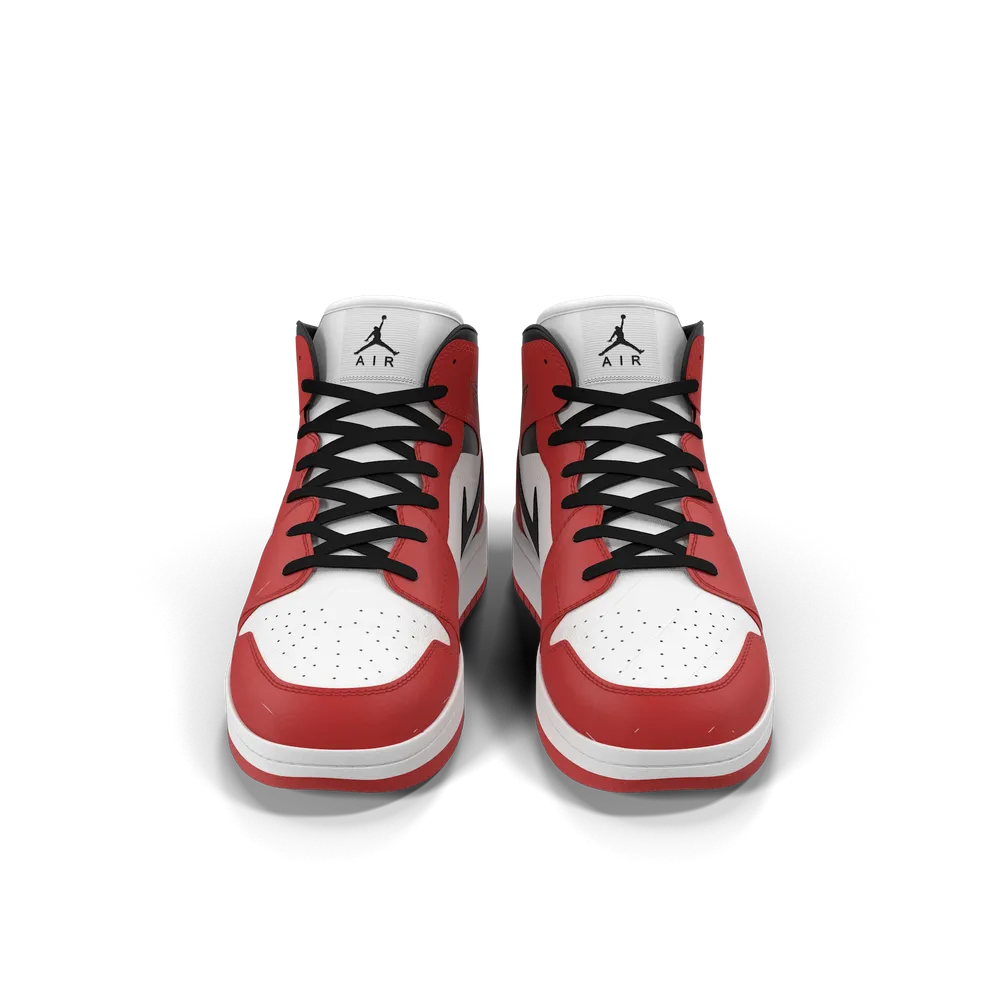 Nike Air Jordan 1 Red And Black view 1