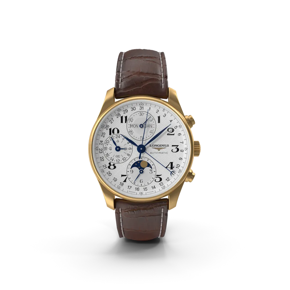 Brown Leather Belt Watch view 1