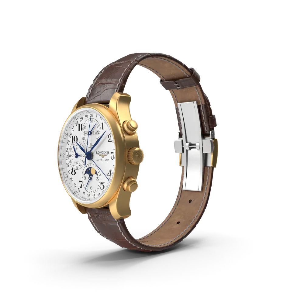 Brown Leather Belt Watch view 2